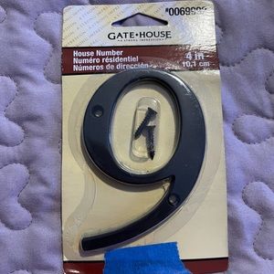 Hate-House number 9 or 6 4in #0069992 new in package